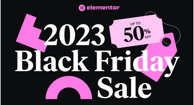 Elementor’s 2023 Black Friday Sales