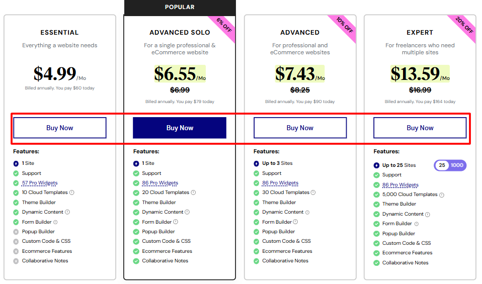 Select Preferred Elementor Website Builder Or Hosting Plan Select Preferred Elementor Website Builder Or Hosting Plan